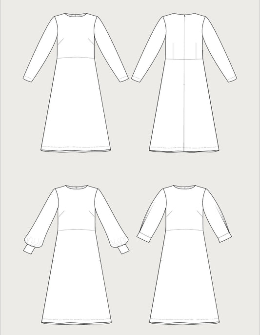 Multi Sleeve Midi Dress March 2027